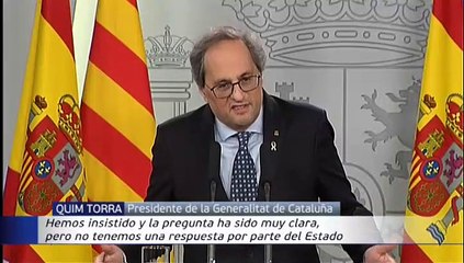 Las conclusiones de la mesa de diálogo serán "en el marco de la seguridad jurídica" en referencia a la Constitución