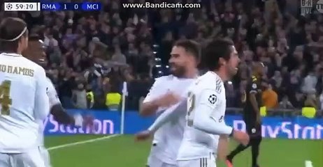 Résume Real Madrid - Manchester City But Isco