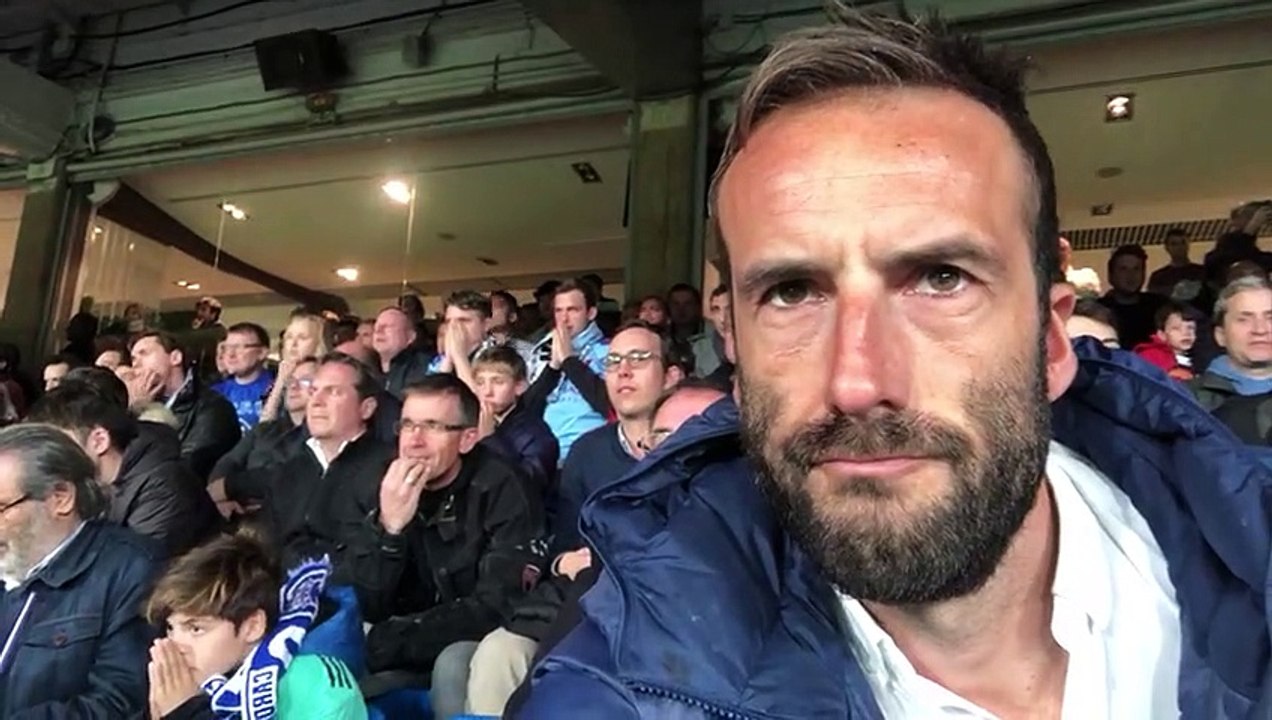 Decepción de Álvaro Ojeda en el partido del Rea...