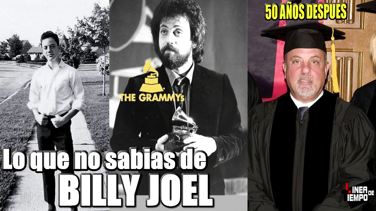 BILLY JOEL LO QUE NO SABIAS DE EL EN LINEA DE TIEMPO