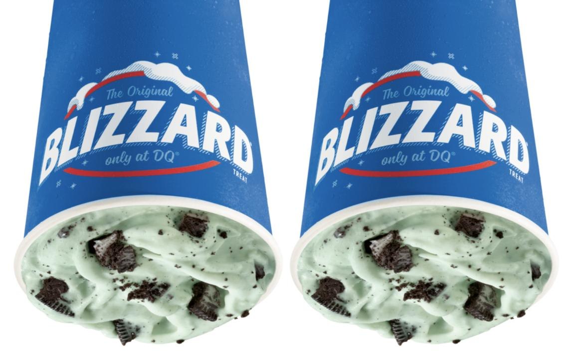 Dairy Queen's Mint Oreo Blizzard Is Back For Spring