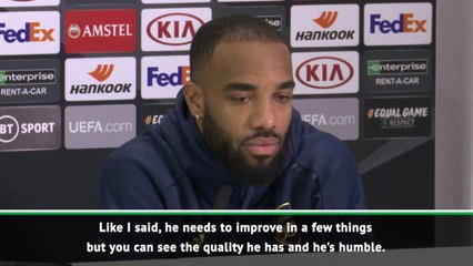 Saka the best youngster in the league - Lacazette