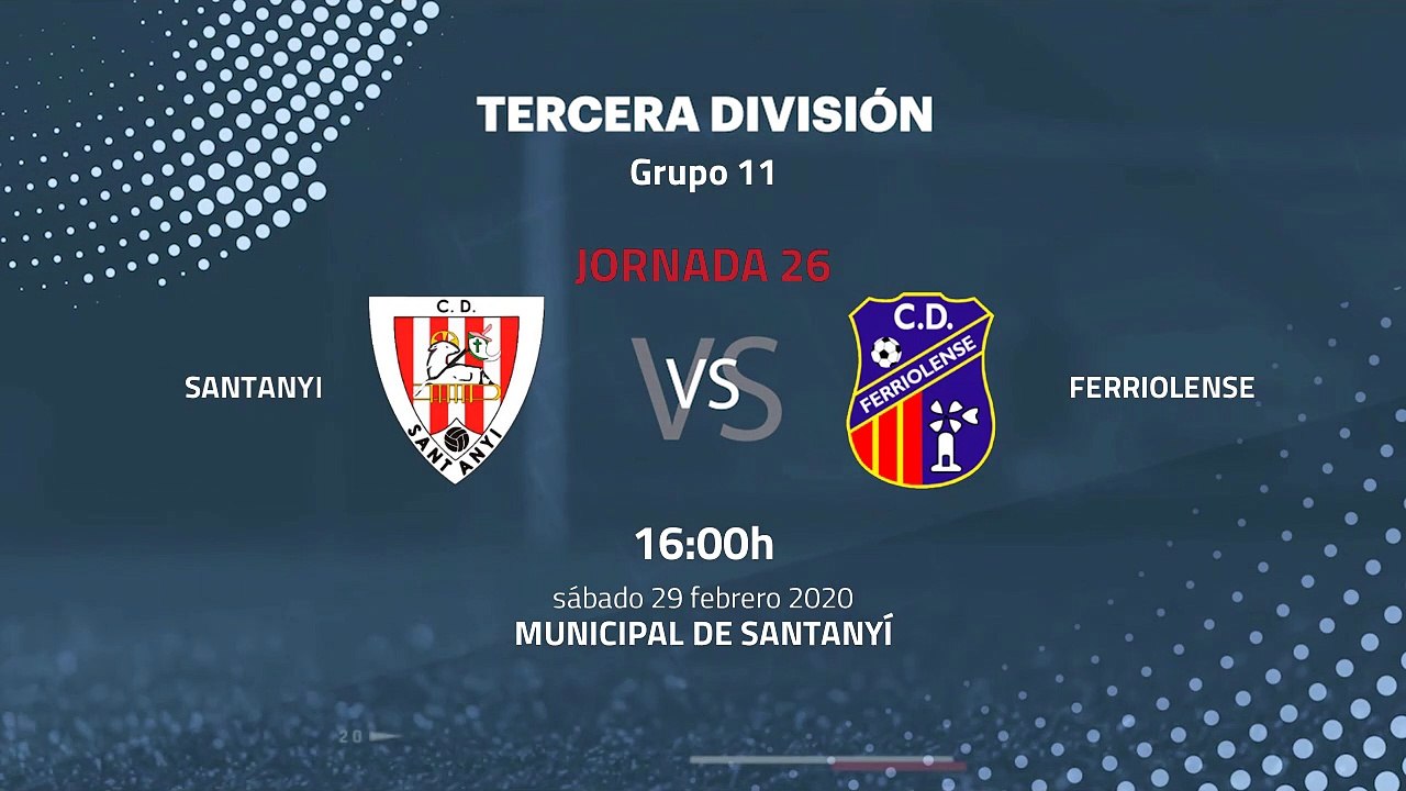 Previa partido entre Santanyi y Ferriolense Jornada 26 Tercera División