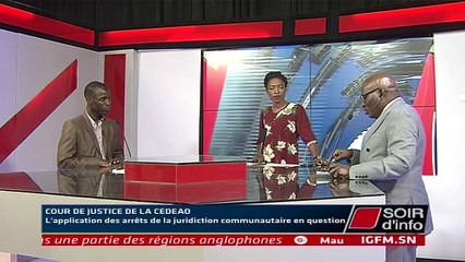SOIR D'INFO - Français - Invité : Juge Ouattara Gbèri-bè - Pr : NDEYE ARAME TOURÉ - 26 Février 2020
