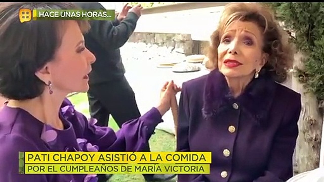 ¡María Victoria celebró su cumpleaños y Pati Chapoy estuvo presente! | Ventaneando