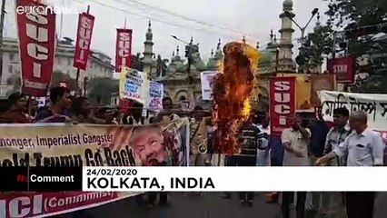 Protestos anti-Trump na Índia