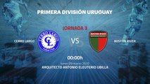 Previa partido entre Cerro Largo y Boston River Jornada 3 Apertura Uruguay