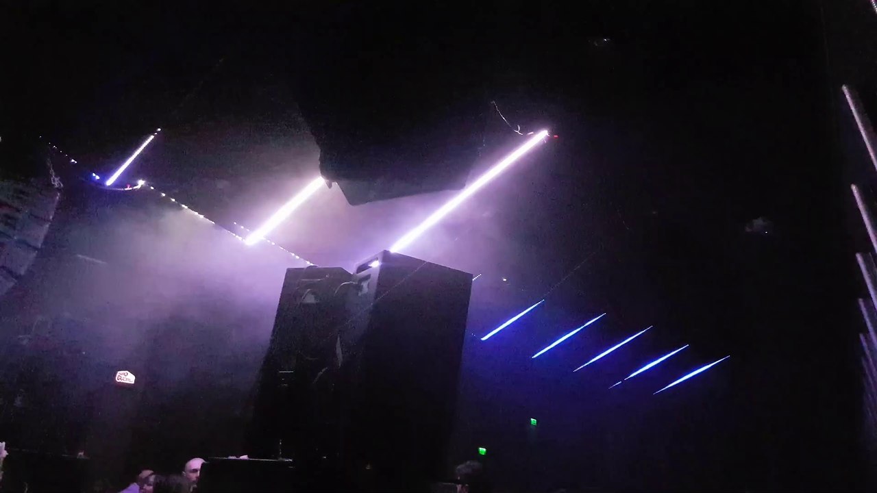 The Dragon light installation at Groove Control