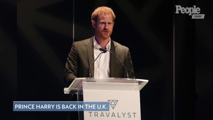 Prince Harry Is Back in the U.K.! Queen's Grandson Arrives in Scotland by Train for Engagement