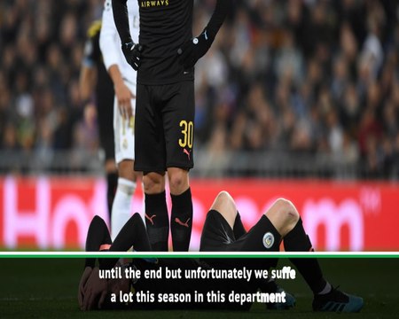 We'll go through despite Laporte injury - Guardiola