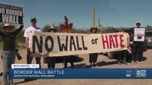 Border wall battle at Organ Pipe National Monument