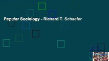 Popular Sociology - Richard T. Schaefer