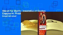 About For Books  Inspirational Quotes Copywork: Practice Cursive Handwriting with Inspirational