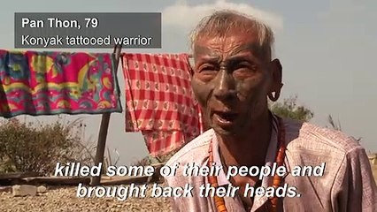 Myanmar's last generation of tattooed headhunters