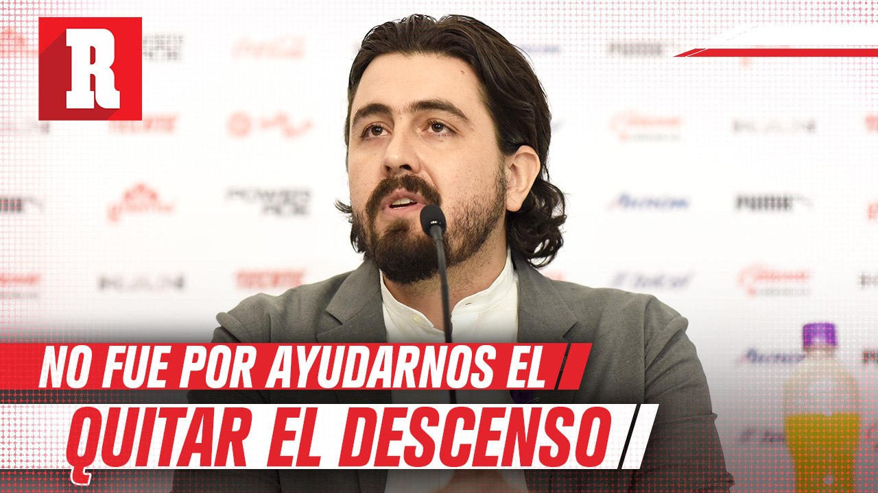 Amaury Vergara: 'El descenso no se eliminó para ayudar a Chivas'