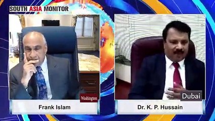 Frank Islam in conversation with Dr. K. P. Hussain,  Chairman, Fathima Healthcare Group, Dubai