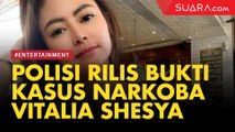 LIVE REPORT: Polisi Rilis Barang Bukti Kasus Narkoba Vitalia Shesya