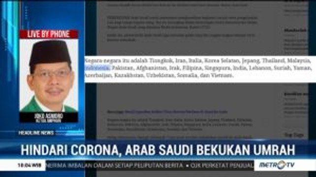 Cegah Penyebaran Covid-19, Arab Saudi Bekukan Umrah