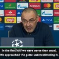Sarri fails to understand Juventus' poor performance