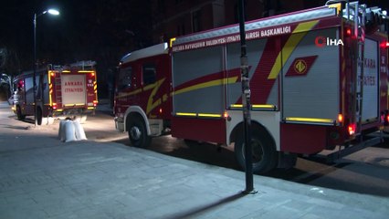 Başkent’te 3 katlı hırdavatçı dükkanı çöktü: 1 köpek enkaz altında kaldı