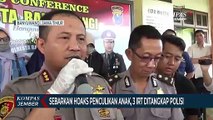 Sebarkan Hoaks Penculikan Anak, 3 IRT Ditangkap Polisi