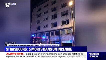 Ce que l'on sait de l'incendie qui a fait 5 morts dans un immeuble à Strasbourg