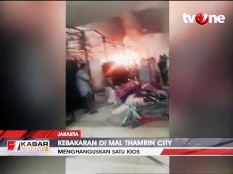Kebakaran di Thamrin City Diduga dari Korsleting Listrik