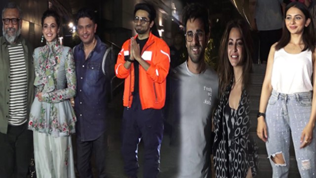 Thappad Screening | Taapsee Pannu, Ayushmann Khurrana, Rakul Preet Singh |FilmiBeat