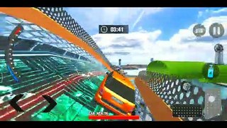 Ramp Car Stunt  Recing 3D Extreme Racing stunt Game ,,   Gaming GJ-01 type