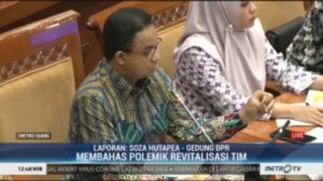 Polemik Revitalisasi Taman Ismail Marzuki, DPR Gelar RDP Bersama Gubernur dan DPRD DKI