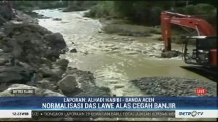 Normalisasi Sungai Das Lawe Alas Atasi Banjir Tahunan di Aceh