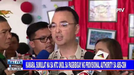 Kamara, sumulat na sa NTC sa pgabibigay ng provisional authority sa ABS-CBN