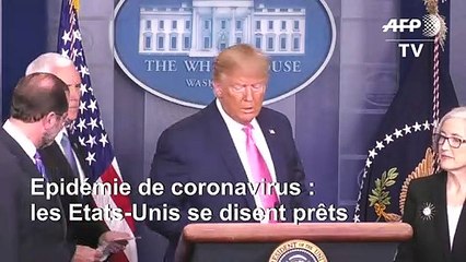 Trump: une large propagation du coronavirus aux Etats-Unis n'est pas "inévitable"