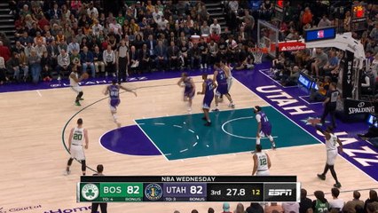 下载视频: Tatum continues to impress in Celtics win