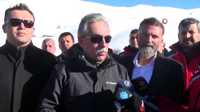 Helikopter destekli çığ tatbikatı gerçeğini aratmadı