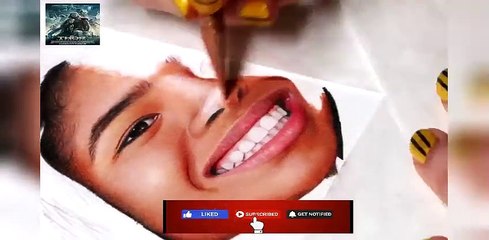 My Huskies Tell Me How They Really Feel.. - Colored pencil drawing of Kobe and Gianna Bryant. ...