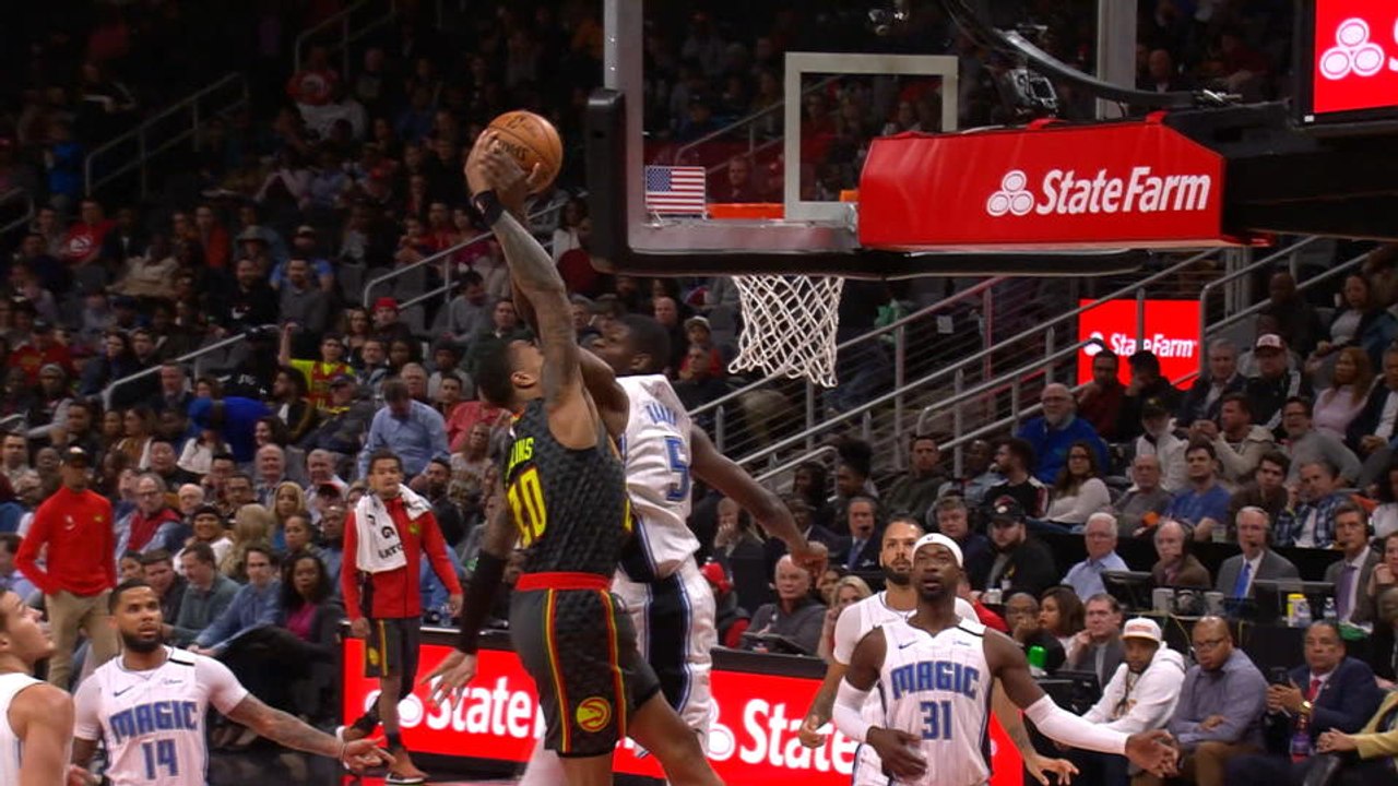 Bamba's massive rejection on Collins