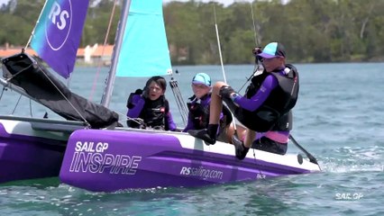 SailGP 2020 : First-ever Inspire Learning Camp  Lake Macquarie