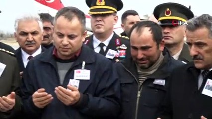 İdlib'deki saldırıda şehit düşen Uzman Onbaşı Şükrü Elbol'un naaşı Samsun'a getirildi