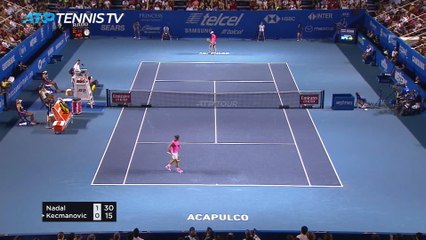 Nadal into Mexican Open quarters after victory over Kecmanovic