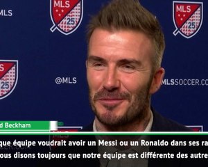 Inter Miami - Beckham rêve de recruter Messi ou Ronaldo