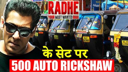 500 Auto Rickshaws To Be Used In Salman Khan's Radhe - Your Most Wanted Bhai