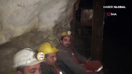 Madenciler kendilerini ocağa kapattı