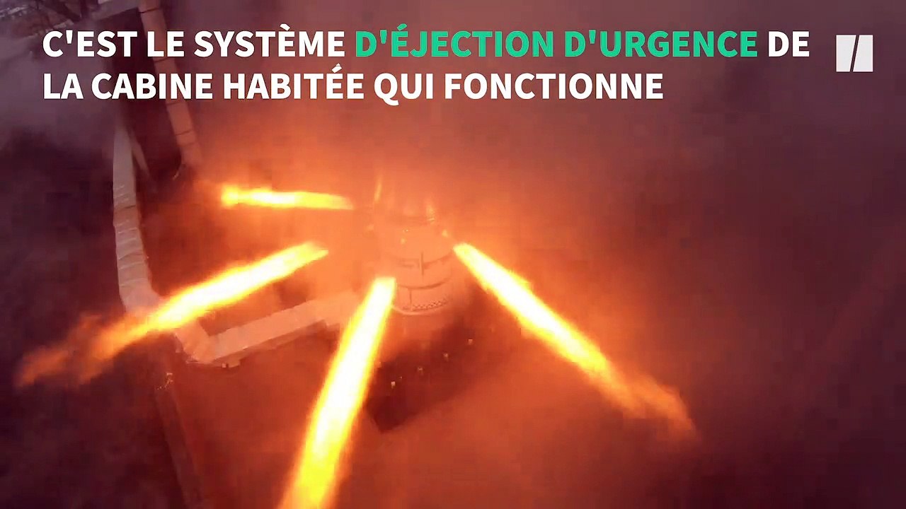Un test impressionnant pour la capsule qui emmènera des astronautes sur la Lune