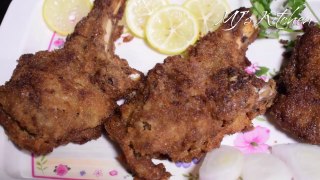 Fried Mutton Chops | فرائی مٹن چانپ | by MJ's Kitchen | subtitled
