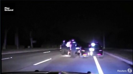 La policía publica el vídeo de la detención de Tiger Woods