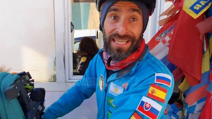 Përreth botës me biçikletë/ Argjentinasi vjen në Vlorë. Udhëton drejt Katarit