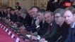 Le premier ministre fait un point sur le Coronavirus à Matignon avec les présidents des assemblées, des groupes parlementaires et des partis