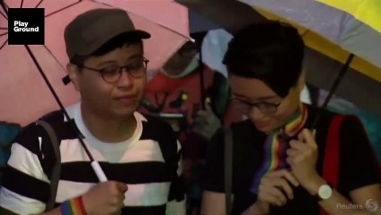 Taiwán celebra la aprobación del matrimonio homosexual