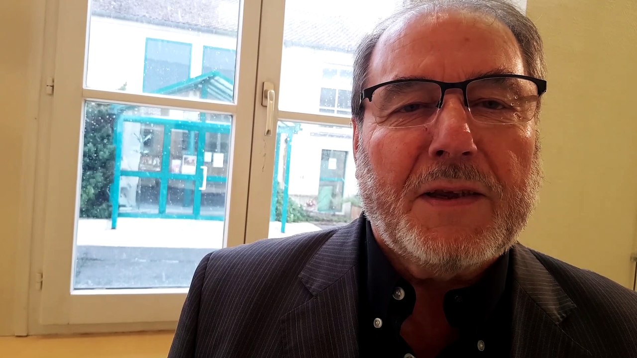 Municipales 2020 Ligny-en-Barrois avec deux colistiers de la liste "Notre seul parti, c'est Ligny" : Jean-François Muel et Anaïs Richard